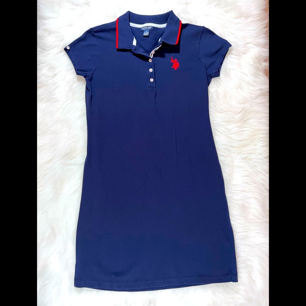 US Polo Assn. Solid Polo Dress
